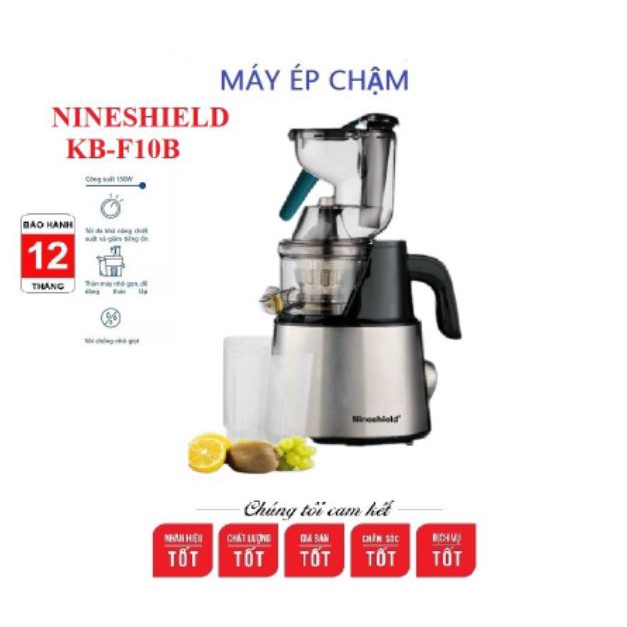 MÁY ÉP CHẬM NINESHIELD KB-F10B BẢO HÀNH CHÍNH HÃNG 12 THÁNG