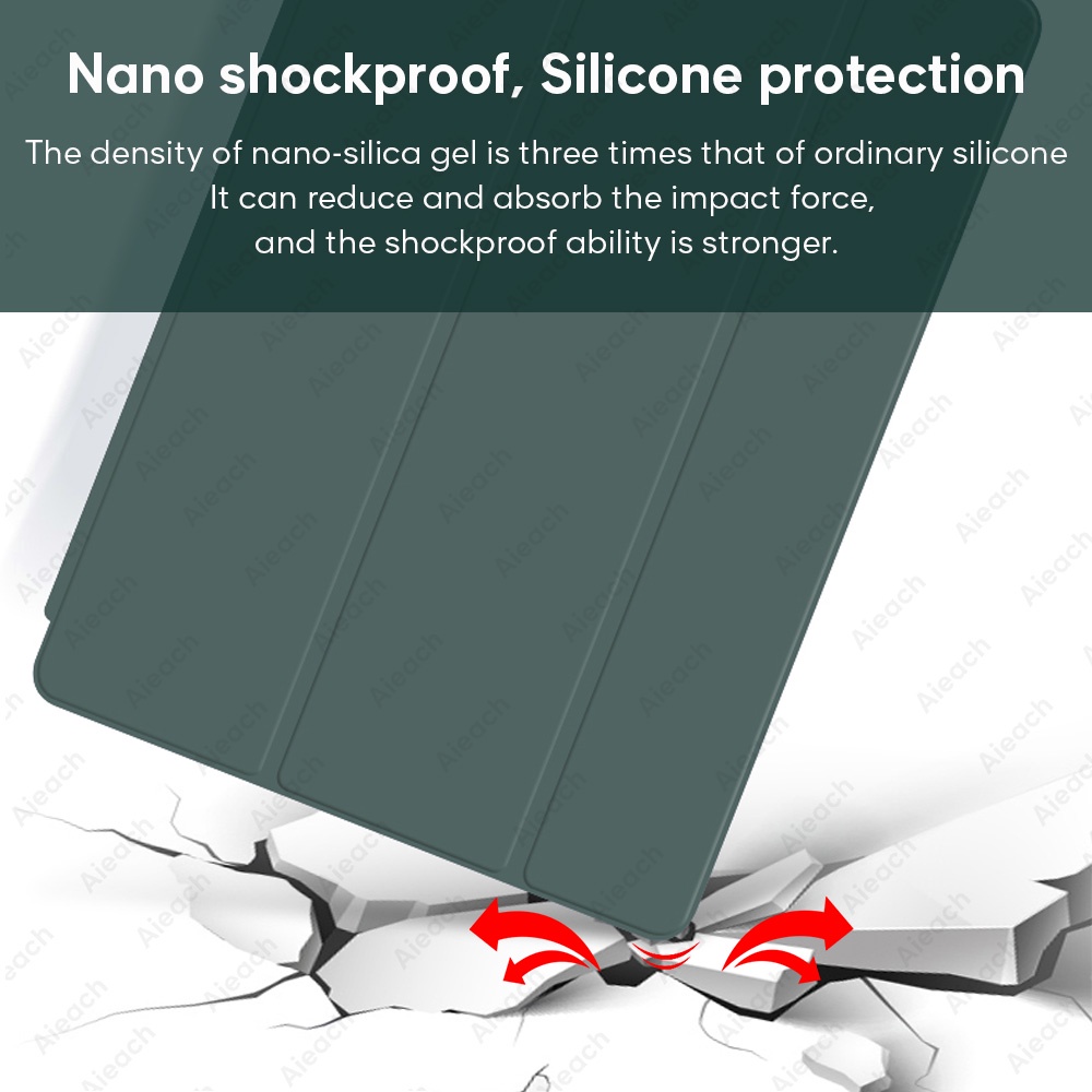 Bao Da Máy Tính Bảng Thông Minh Cho Ipad M1 Ipad Pro 11 2021 2020 Air 4 3 2 1 10.2 8th 7th 9.7 2017 5th 6th Mini Ốp
