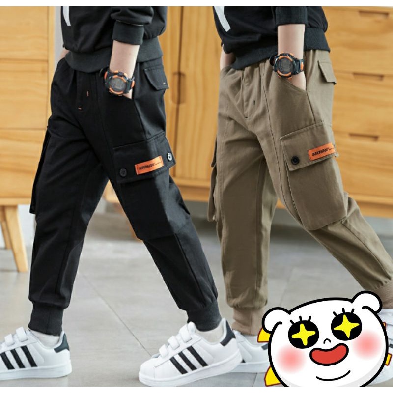 QUẦN KAKI TÚI HỘP 2 MÀU CHO BÉ TRAI (19-45kg)