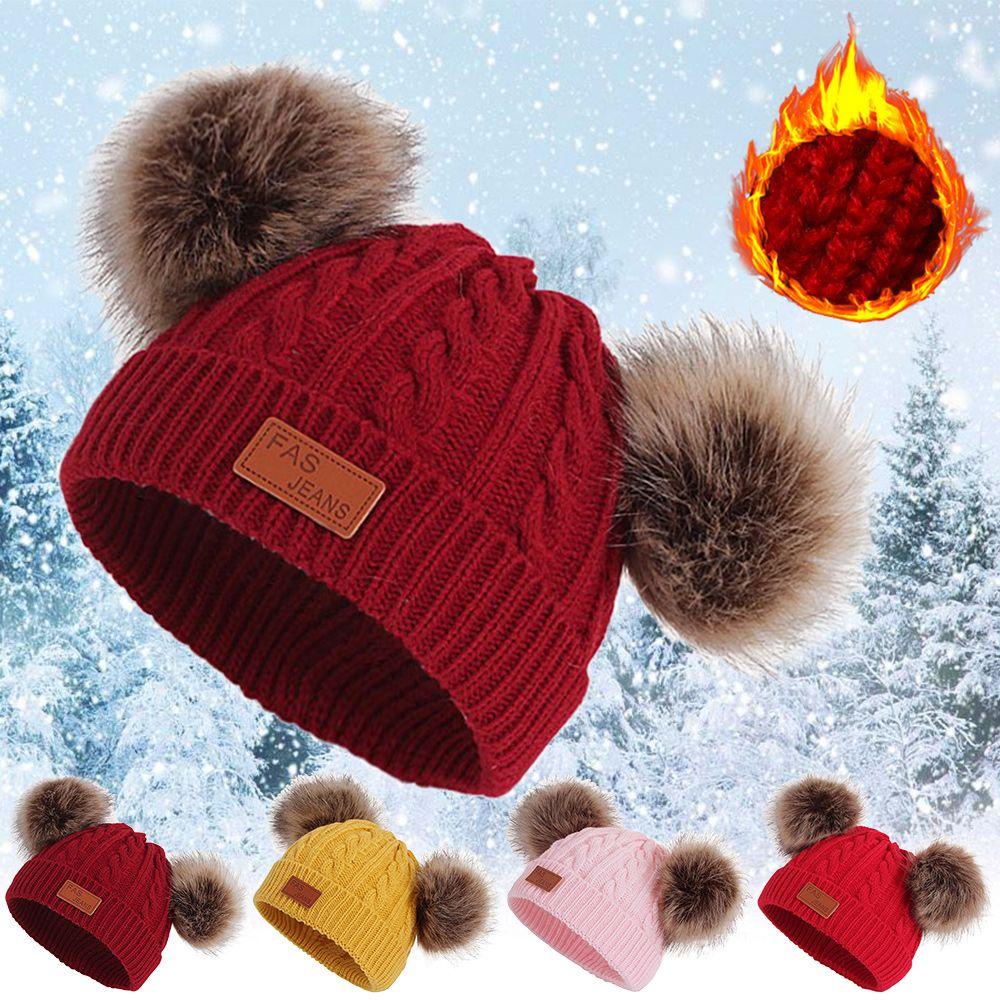 BORAG Mũ Len Beanie Dễ Thương Cho Bé