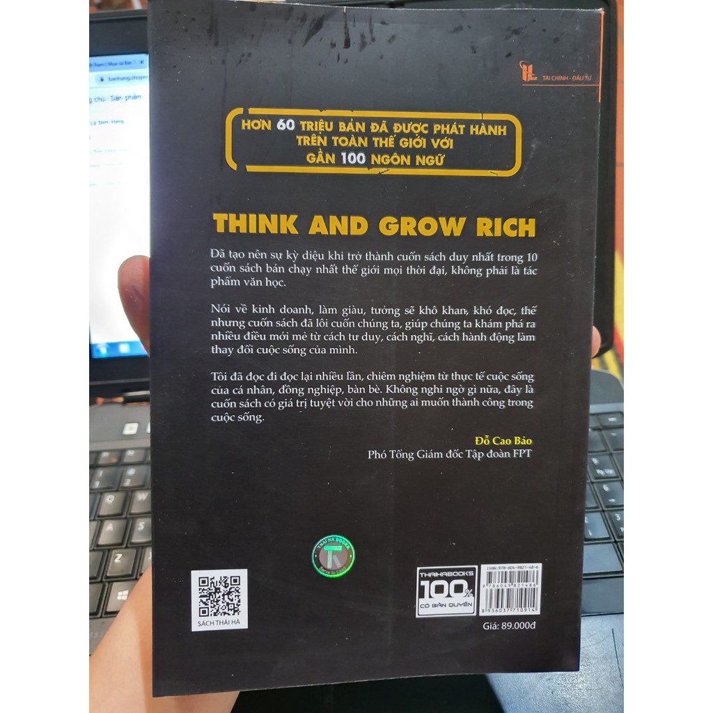 Sách - 13 Nguyên Tắc Nghĩ Giàu Làm Giàu - Think And Grow Rich (Tái Bản)