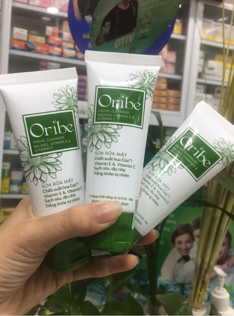 ✅ (CHÍNH HÃNG) Sửa rửa mặt oribe giúp trắng da mờ thâm, date xa