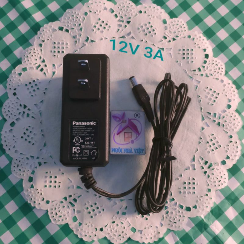Nguồn (Adapter) 12V 3A; 12V 2A; dùng cho Đầu ghi hình camera, và các thiết bị đầu cuối khác, hàng xịn