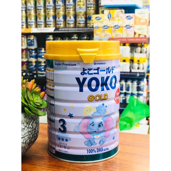 Sữa bột YoKo đủ số 1,2,3 850g