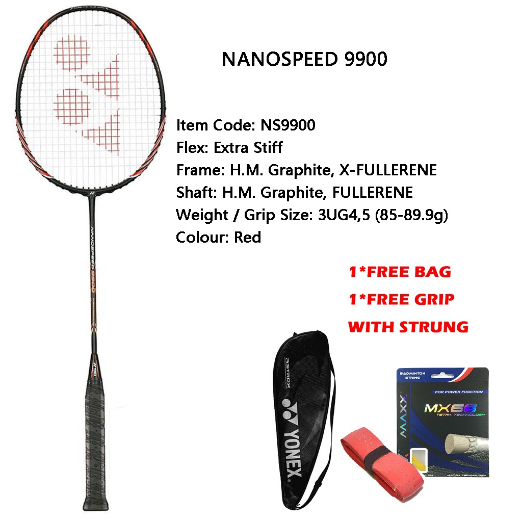 Vợt đánh cầu lông chất lượng  NANOSPEED NS9900