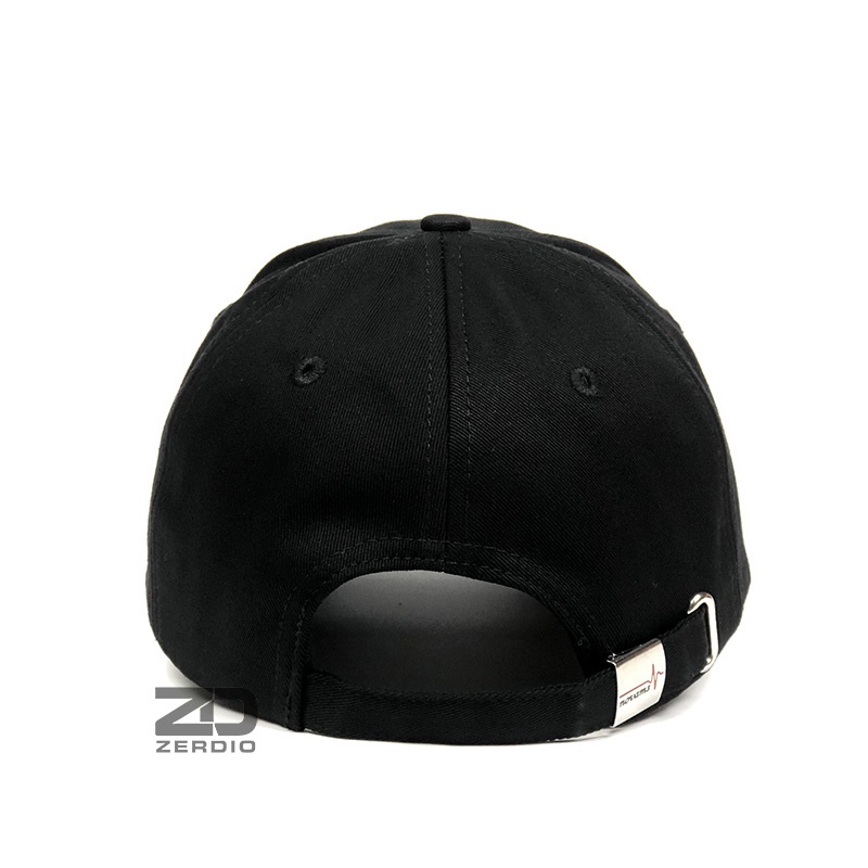 Nón kết, mũ lưỡi trai nam, nữ Novams màu đen, hồng chất liệu cotton dày dặn