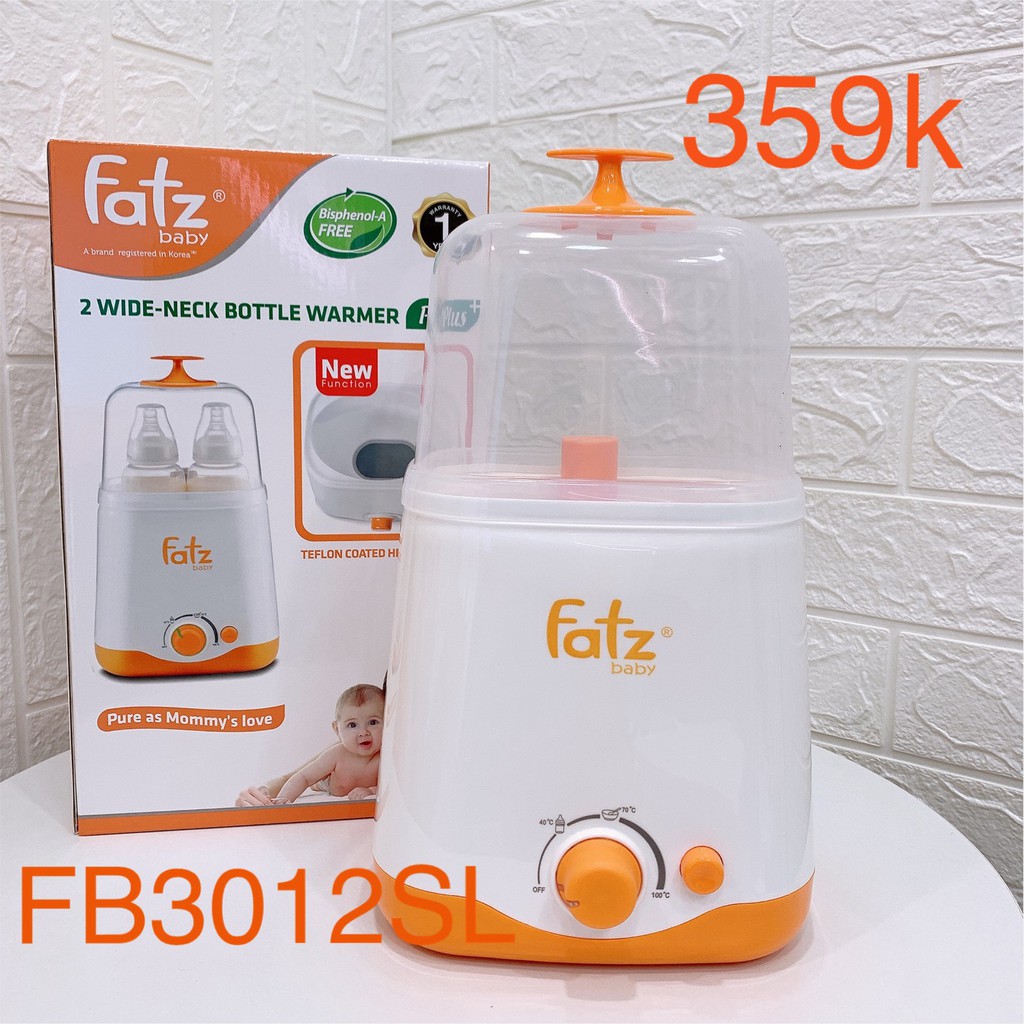 MÁY HÂM SỮA 2 bình cổ rộng FATZ FB3012SL