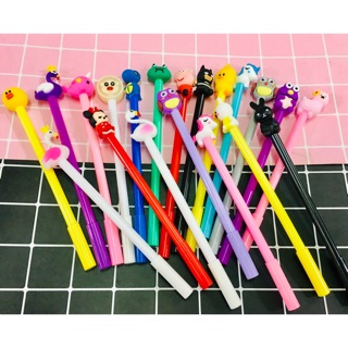 Bút viết các hình ngộ cute gấu hình quả bút hình mèo bút hạc