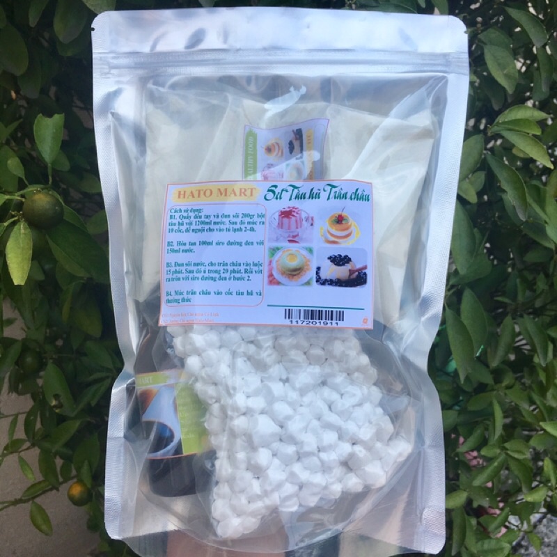 [Rẻ vô địch] SET TÀU HŨ TRÂN CHÂU ĐƯỜNG ĐEN, 10-15 cốc,  chỉ duy nhất có tại Xưởng Chè ngon và đồ ăn vặt