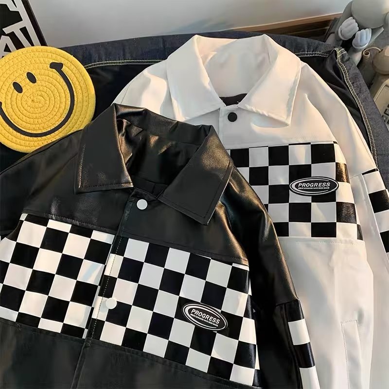 Áo Khoác Bóng Chày Chất Liệu Da Cao Cấp Thời Trang Dành Cho Nam