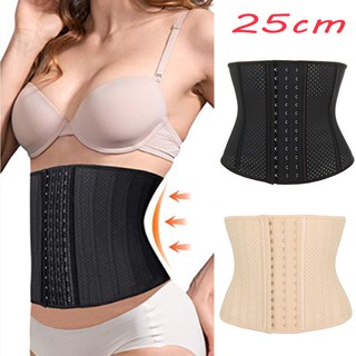 Đai nịt bụng Gen nịt bụng Latex 25 Xương 25cm Cao su non có lỗ thoát khí giảm eo giảm đau lưng bảo vệ cột sống
