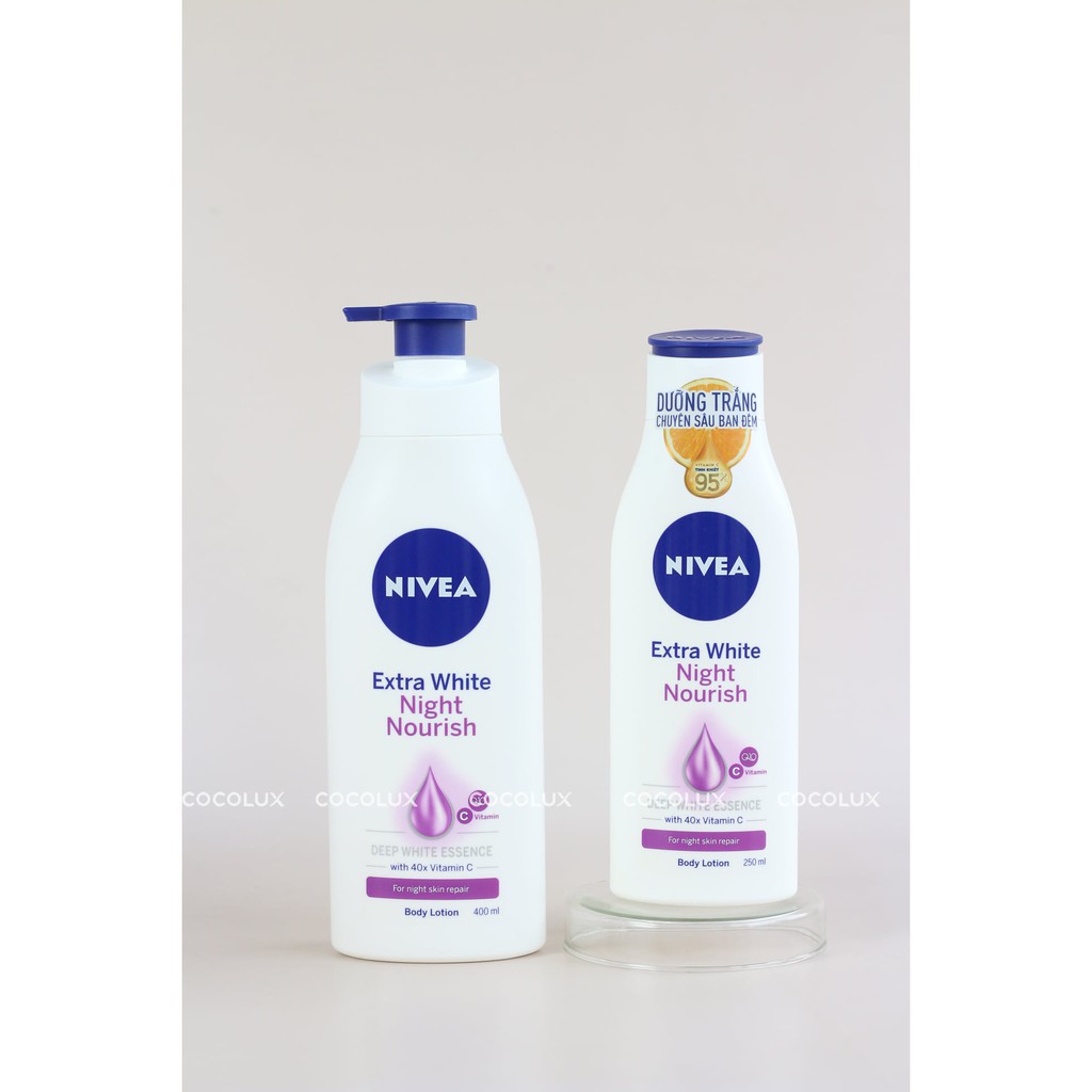 Sữa dưỡng thể dưỡng trắng chuyên sâu Nivea ban đêm[COCOLUX] | WebRaoVat - webraovat.net.vn