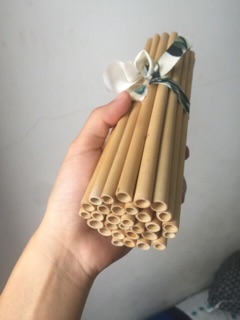 10 Ống hút tre size nhỏ
