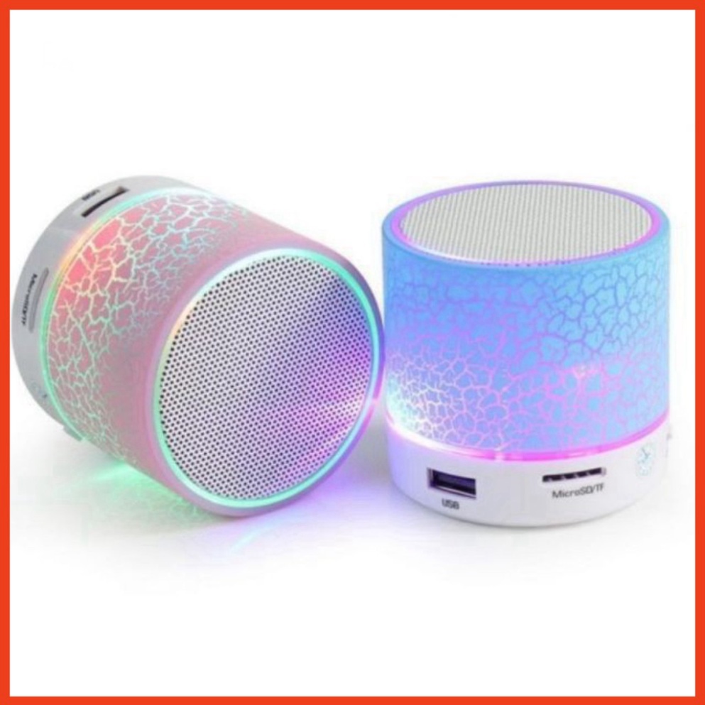 Loa Bluetooth Mini Đèn LED Đổi Màu - Sản phẩm chuẩn size