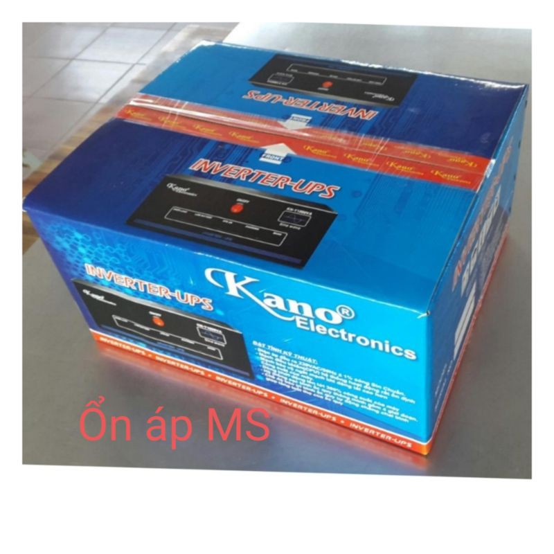 Inverter_ ups KANO sin chuẩn 1000VA(650W)- 12V