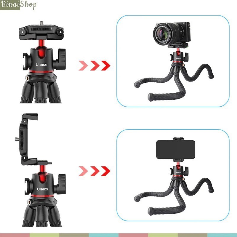 Ulanzi MT-33 - Tripod Bạch Tuộc Cho Máy Ảnh, Điện Thoại