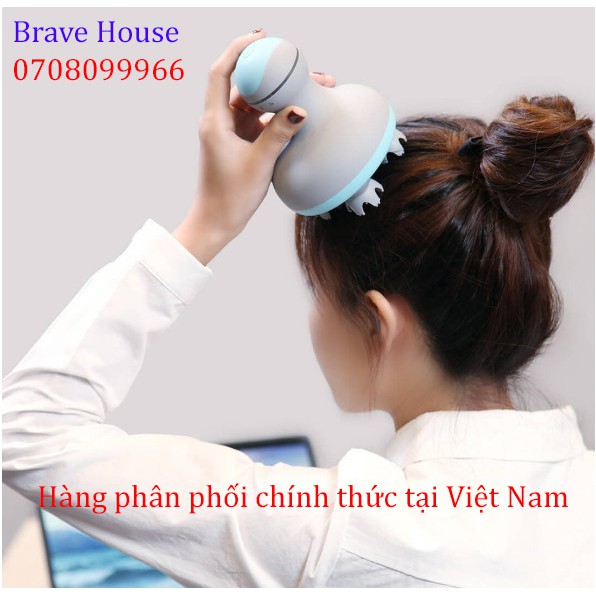 Máy massage đầu Xiaomi Mini M2 nhỏ gọn thông minh massage tay chân