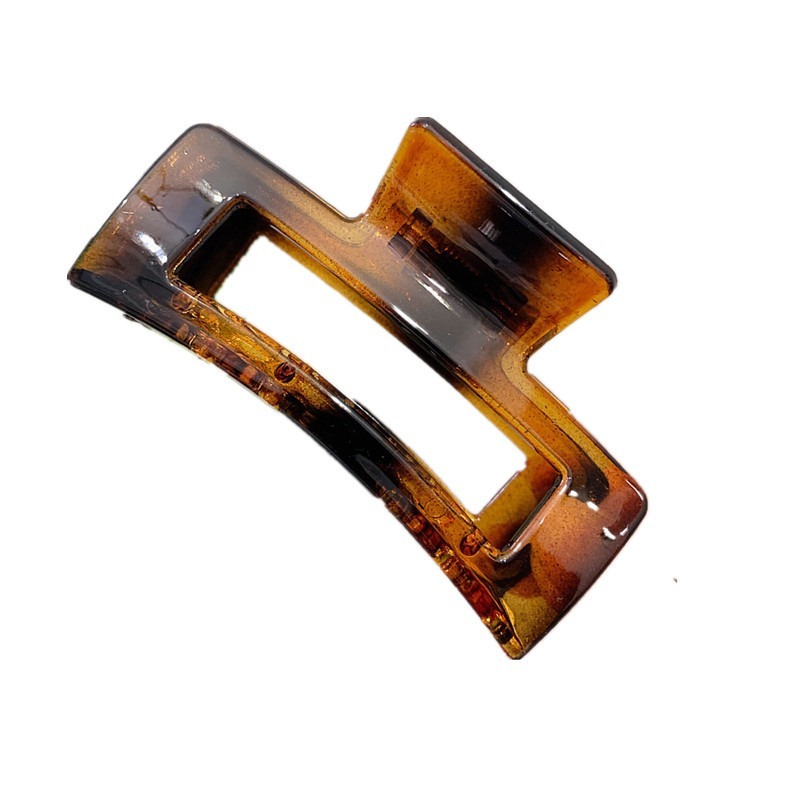 Kẹp tóc acrylic cỡ lớn thời trang dành cho nữ