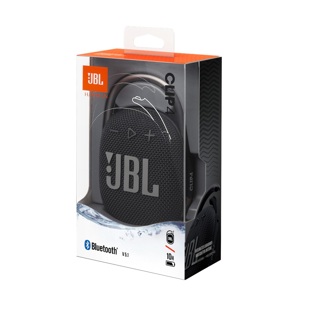 Loa Bluetooth JBL Clip 4 Chính Hãng Màu Đen PGI