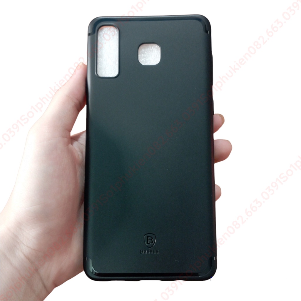Ốp lưng Samsung A8 Star A9 Star dẻo đen trơn bền đẹp