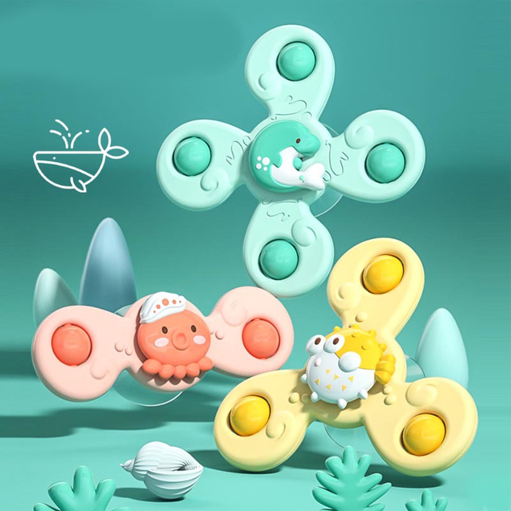 Set 3 Con Quay Đồ Chơi Vui Nhộn Dành Cho Trẻ