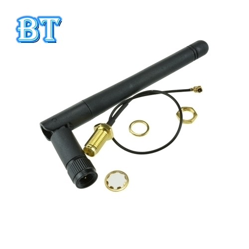 Thanh Ăng Ten Không Dây Arduino 2.4GHz ESP8266 Module 2.4G SMA 2dB 2.5dB 11cm nRF24L01 PA CC2500 20cm IPX Cho Arduino CC3000 ESP8266