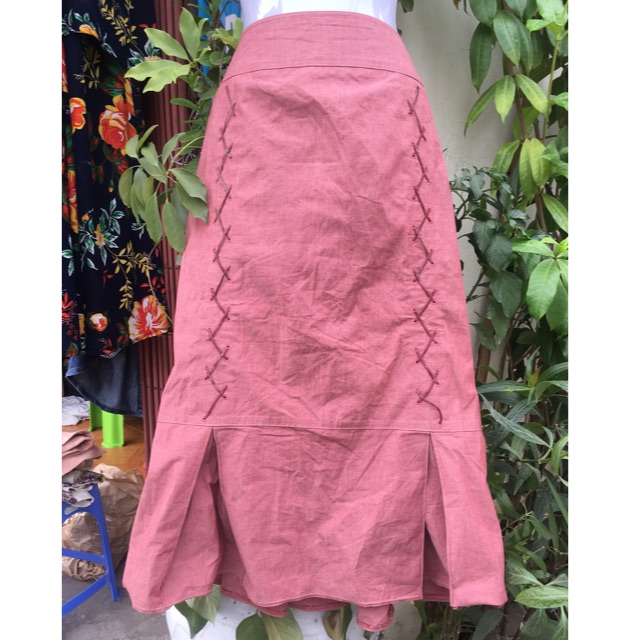 CHÂN VÁY MIDI 2ndhand- Hàng thùng