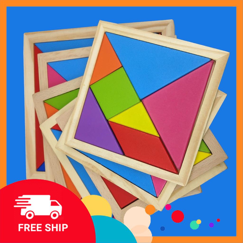 Bộ Đồ Chơi Ghép Hình Trí Uẩn Tangram