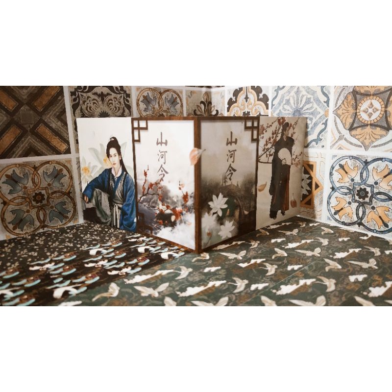 Đèn ngủ SƠN HÀ LỆNH bằng giấy