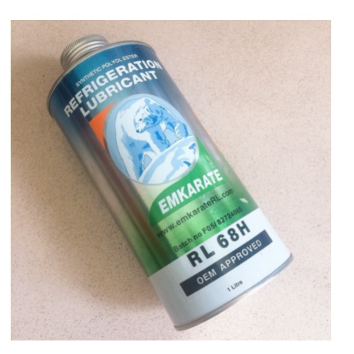 Dầu gấu / nhớt lạnh POE Emkarate RL68H cho Block lạnh, điều hoà ô tô, máy công trình