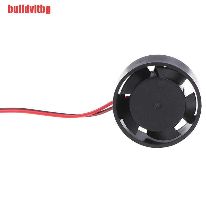 {buildvitbg}25.5x10mm 5V 9V 12V 24V Round Mini Cooling Fan for LED Lamps Computer Radiator GVQ