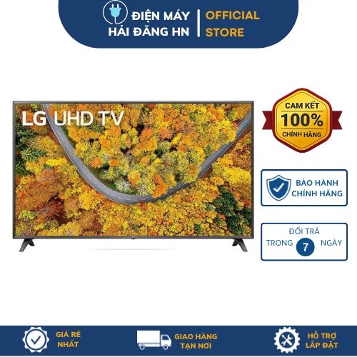 Smart Tivi LG 4K 65inch 65UP7550PTC ThinQ AI Điện Máy Hải Đăng HN