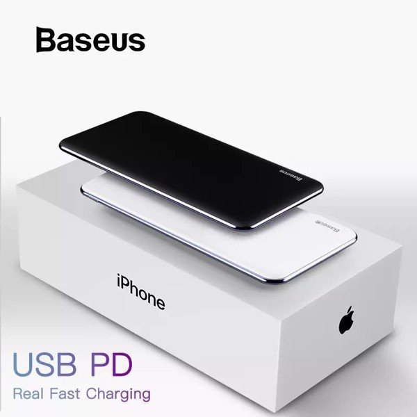 Pin dự phòng sạc nhanh siêu mỏng Baseus Simbo Smart Power Bank 10,000mAh
