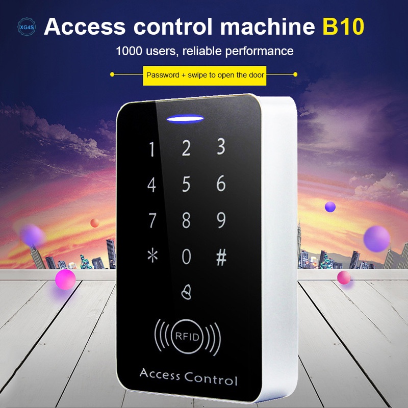 Bộ Khóa Điều Khiển Mở Cửa Thẻ Từ RFID Chống Lửa Chống Nước Chống Cháy Tiện Lợi