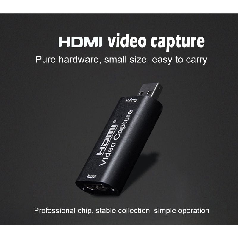 Card Ghi Hình Video Mini USB 2.0 HDMI Chuyên Dụng Dùng Khi Chơi Game Điện Thoại/Máy Tính Bàn/Live Stream | BigBuy360 - bigbuy360.vn