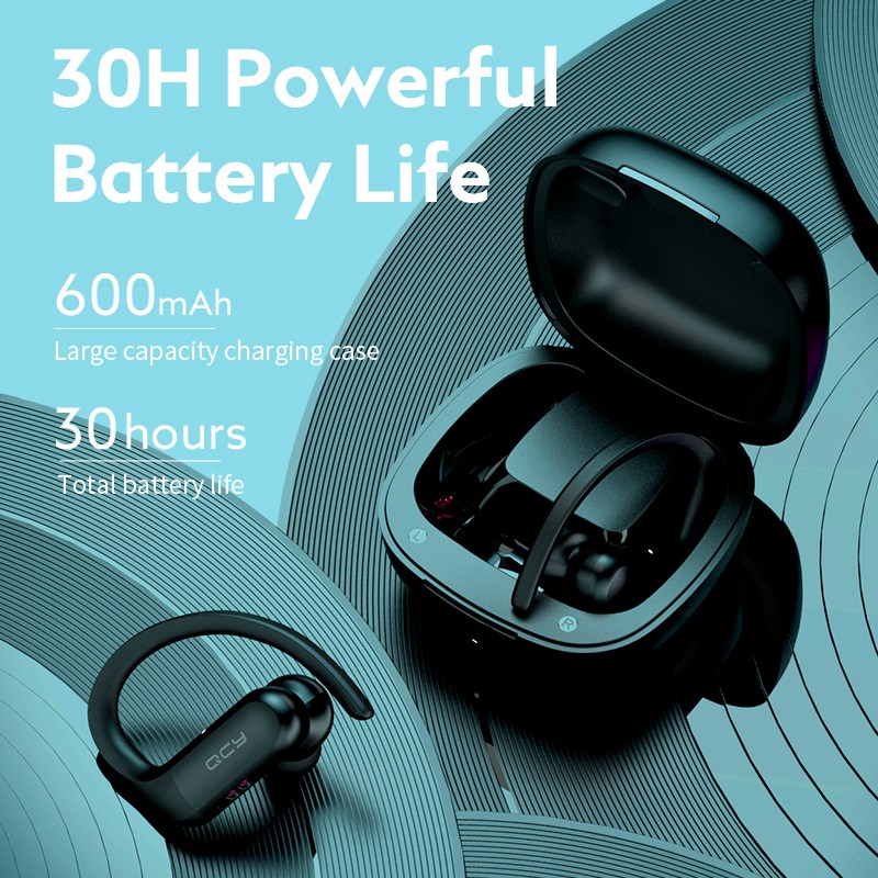 Tai Nghe Nhét Trong Không Dây Bluetooth QCY T6 TWS Điều Khiển Cảm Ứng Chống Ồn Tích Hợp Mic | BigBuy360 - bigbuy360.vn