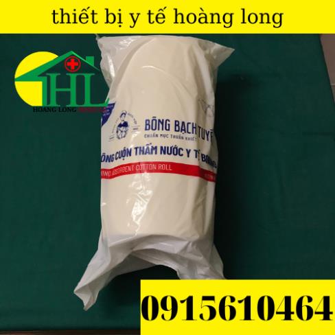 Bông Cuộn Gòn Y Tế Bạch Tuyết 01kg