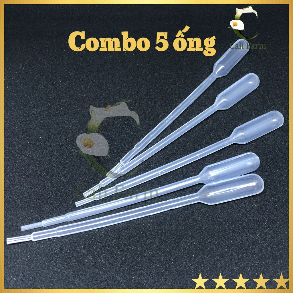 Combo 5 Ống đo lường Phân Thuốc - ống 1ml