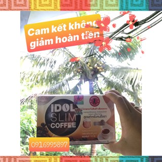 Cà phê giảm cân IDol Slim Thái Lan mẫu cũ [kèm quà]