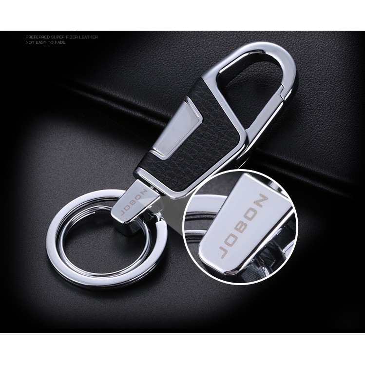 Móc khóa da cao cấp Jobon Car Keychain