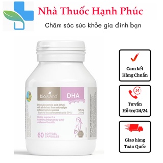 Bio Island DHA Cho Bà Bầu 60 Viên, Mẫu mới