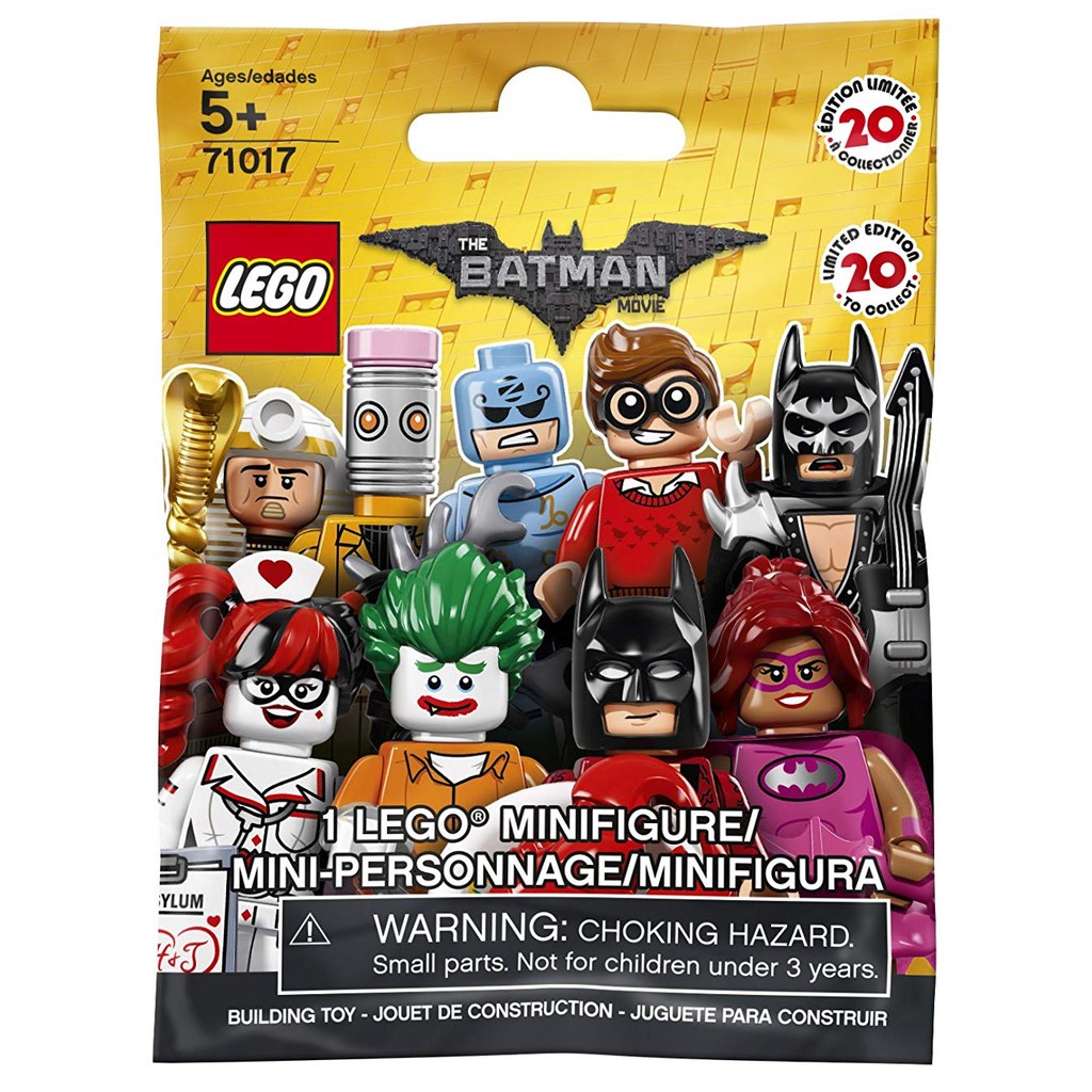 Lego minifigures series batman