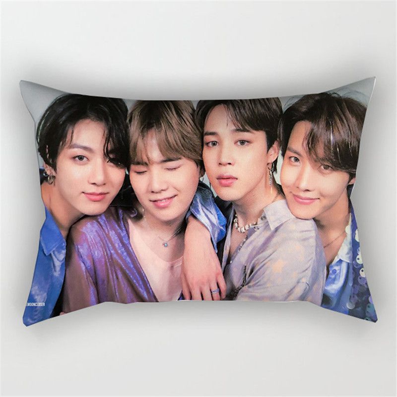 Vỏ Gối Vuông In Hình BTS Độc Đáo