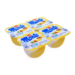 Combo 2 lốc Váng sữa Monte Zott - Vanilla 4x55g