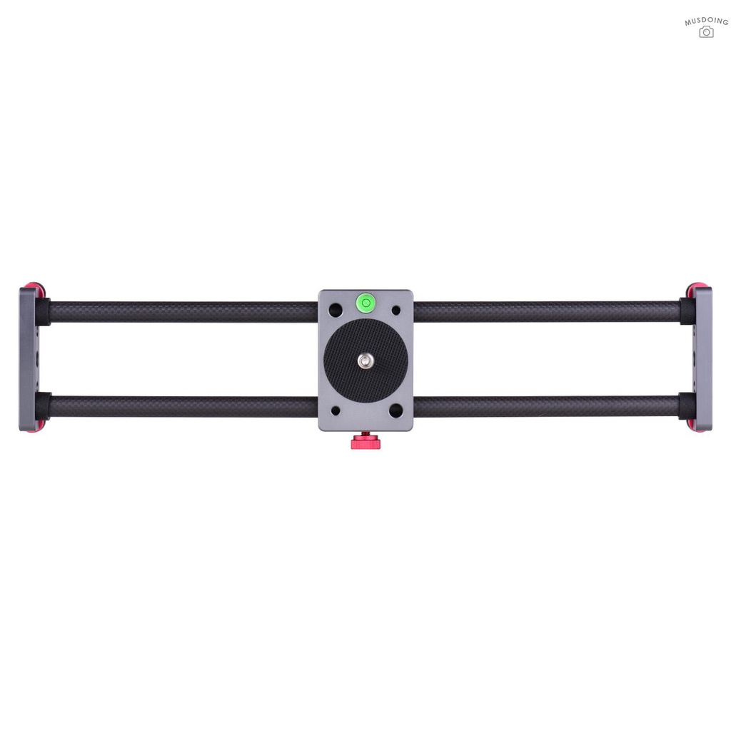 ღ  Photography Camera Slider Carbon Fiber Dolly Video Stabilizer Rail 40cm/15.7inch Compatible with Nikon Canon Sony DSLR Camera Camcorder Smartphones