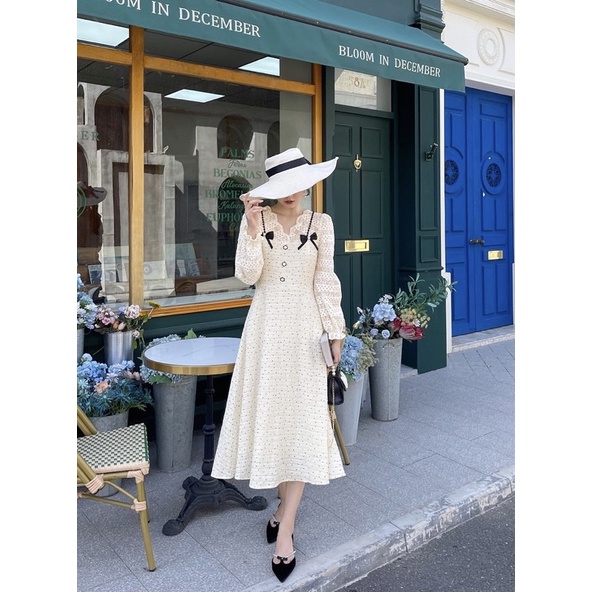 Đầm váy tiểu thư phong cách retro