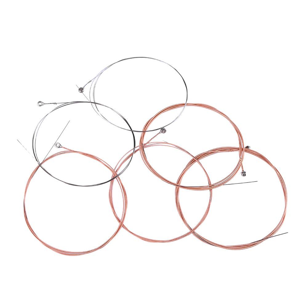 Bộ 6 dây cước thép chuyên dụng cho đàn guitar thùng