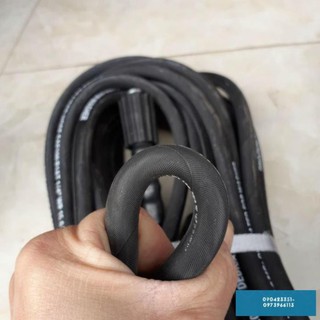 15m Dây xịt rửa, dây rửa xe lõi thép áp lực cao cấp <2 đầu to>