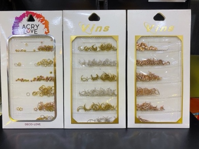 Set phụ kiện trang trí móng làm nail