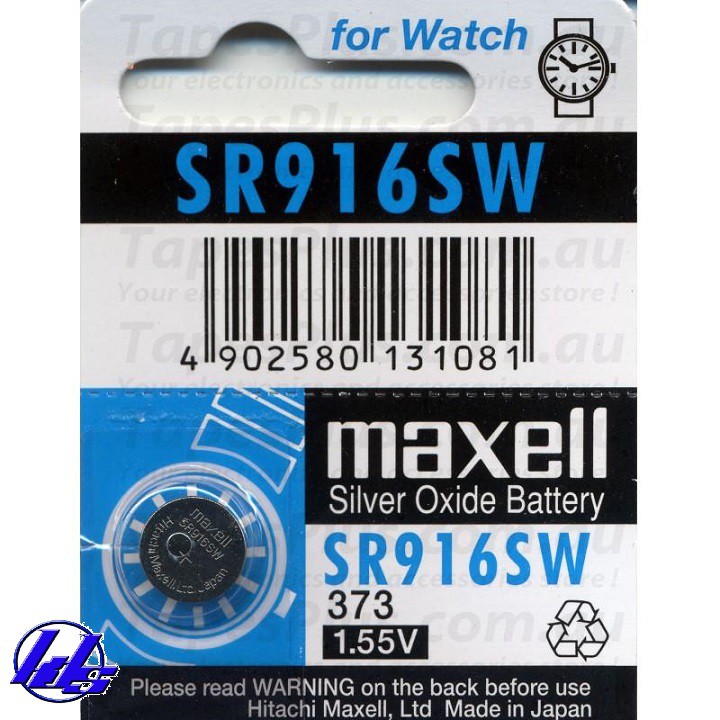 Pin đồng hồ SR916SW/373 Maxell chính hãng - Vỉ 5 viên